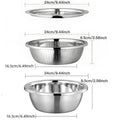 Transform Your Kitchen with the 3-In-1 Stainless Steel Multi-Functional Strainer Set – Perfect for Washing Rice, Fruits, and Vegetables!