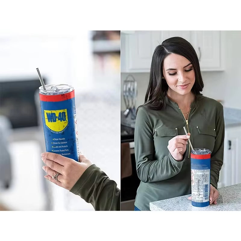 Stylish 20Oz Stainless Steel Cups with Straw - Perfect for Cold Drinks and Unique Designs